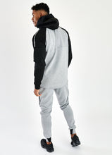 Load image into Gallery viewer, Gym King Lombardi Reflective Poly Tracksuit Bottoms - Grey Marl/Black
