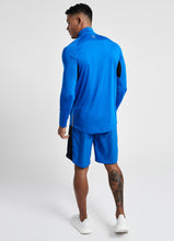 Load image into Gallery viewer, Gym King Sport Race 1/4 Zip Funnel Neck - Blue
